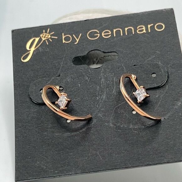 G by Gennaro Dangle Earrings - Picture 1 of 7